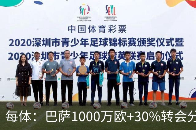 每体：巴萨1000万欧+30%转会分成签下比西武，球员将注册巴萨B队